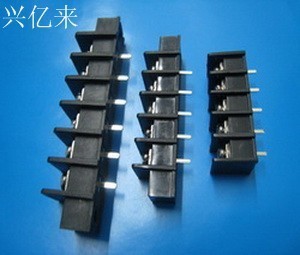 【栅栏接线端子/黑色端子(固定孔)/接线排(图)】价格,厂家,图片,连接器,深圳市兴亿来电子-